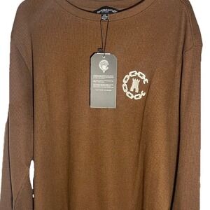 Crooks Castles Medusa Realistic Thermal Long Sleeve Mens Large